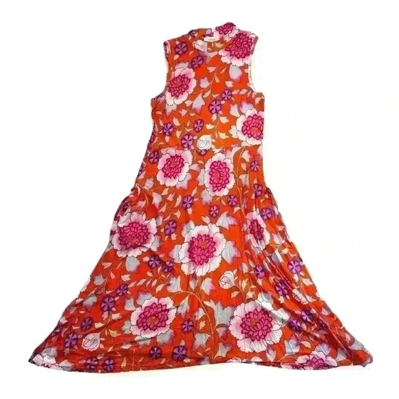 Maeve by Anthropologie Cleary high-neck sleeveless floral dress - Picture 2 of 10